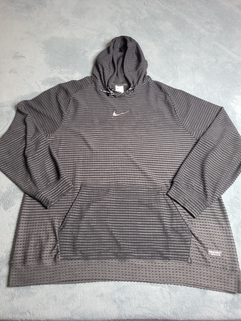 Nike Pro Therma-fit Adv Mens Premium Fleece Pullover Hoodie